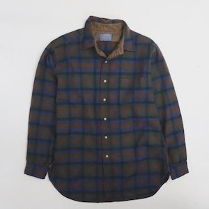 1970er Vintage Pendleton Cotton Bluse kariert Bild 1