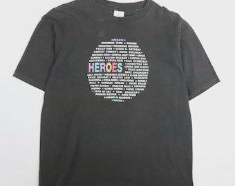 Vintage Women Heroes T-Shirt Size XL Politics Activism Feminism