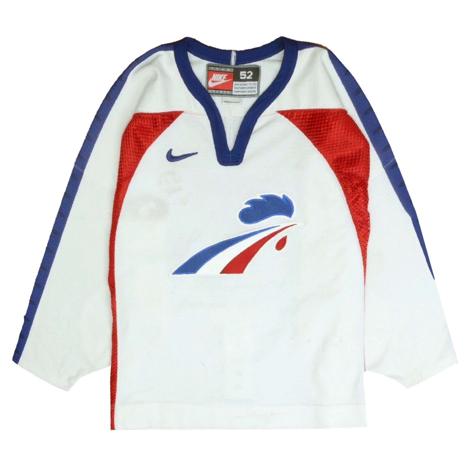 Russia World Juniors Hockey Jersey Olympic Nike Grail 