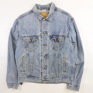 Vintage Levi&#39;s Denim Trucker Jacket Size Medium