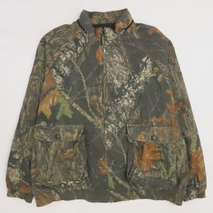 Blouson aviateur Field Staff Mossy Oak isolé camouflage taille 2XL