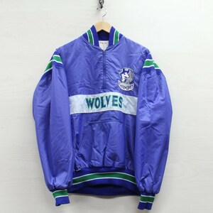 TIMBERWOLVES ビンテージ DeLong プルオーバージャケット XL ナイロン  