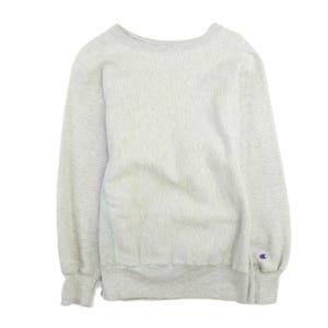 Vintage Champion Reverse Weave Crewneck Sweatshirt Size Large Gray 80s