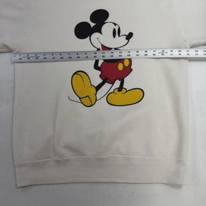 Vintage Mickey Mouse Disney Crewneck Sweatshirt Size Large 80s 90s image 4