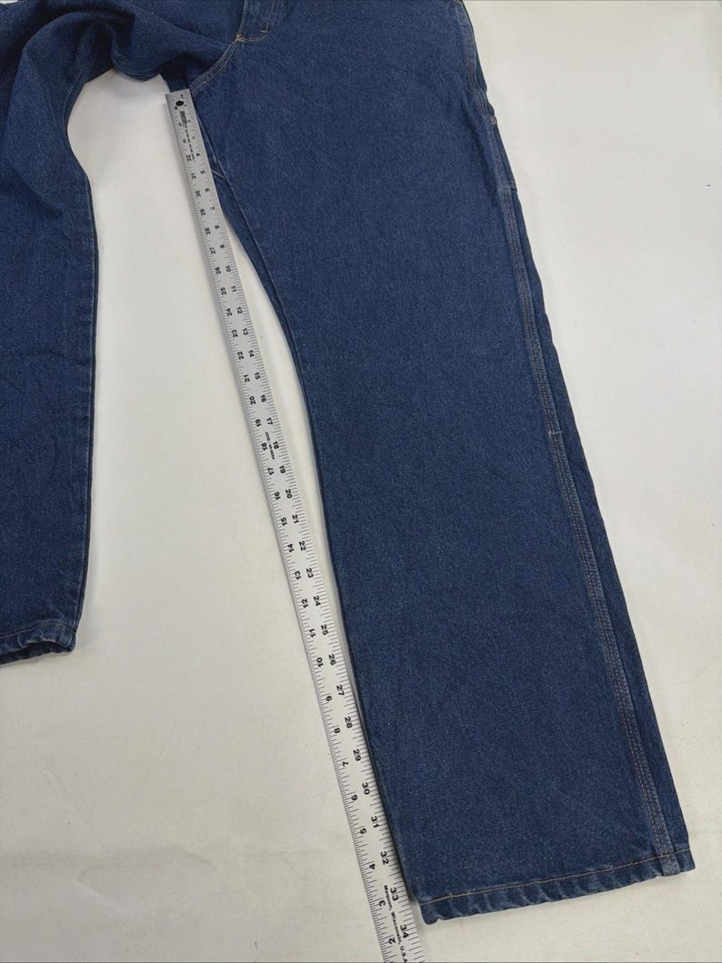 Vintage Wrangler Riggs Workwear Denim Jeans Pants Size 36 X 34 image 5