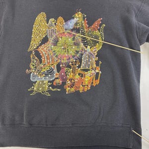 Vintage Mickey Mouse Main Street Electrical Parade Disney Sweatshirt Size XL 90s image 7