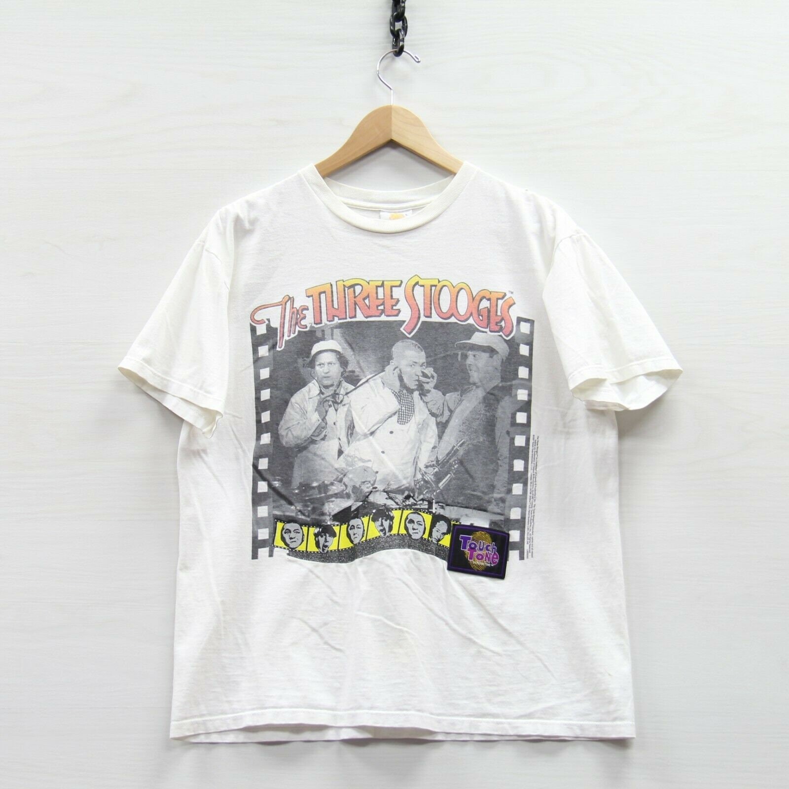 Vintage 1997 Three Stooges Wild Oats T-Shirt Size Large White | Etsy