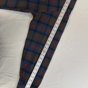 1970er Vintage Pendleton Cotton Bluse kariert Bild 6