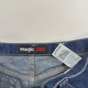 Vintage Wrangler Riggs Workwear Denim Jeans Pants Size 36 X 34 image 3