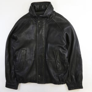 Men's Nautica Leather Jacket - Etsy