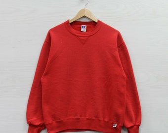 vintage red sweatshirt
