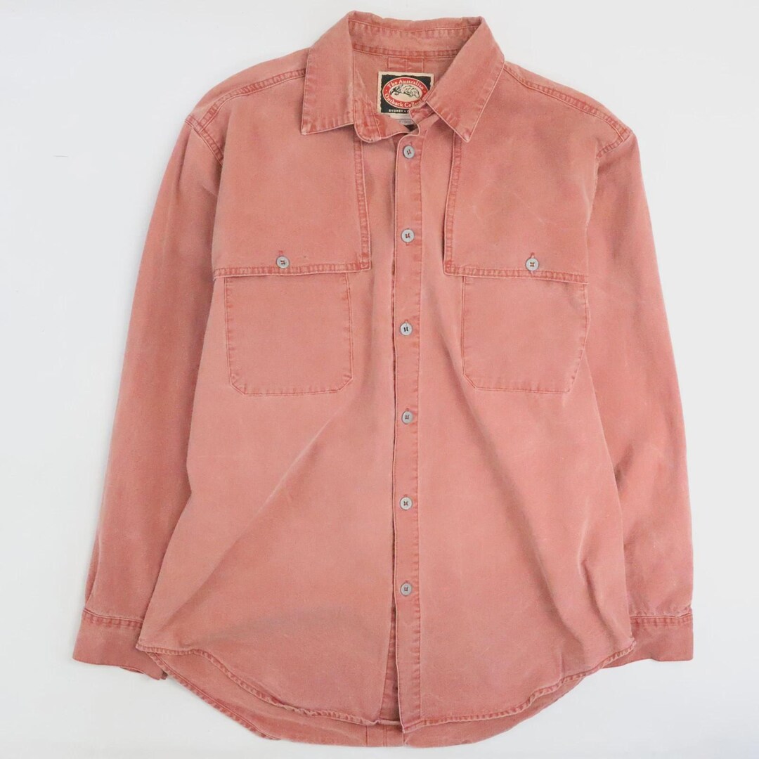 Vintage Australian Outback Collection Button up Shirt Size Large - Etsy
