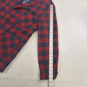 Vintage Pendleton Wool Chore Shirt Jacket Size Large Plaid image 5