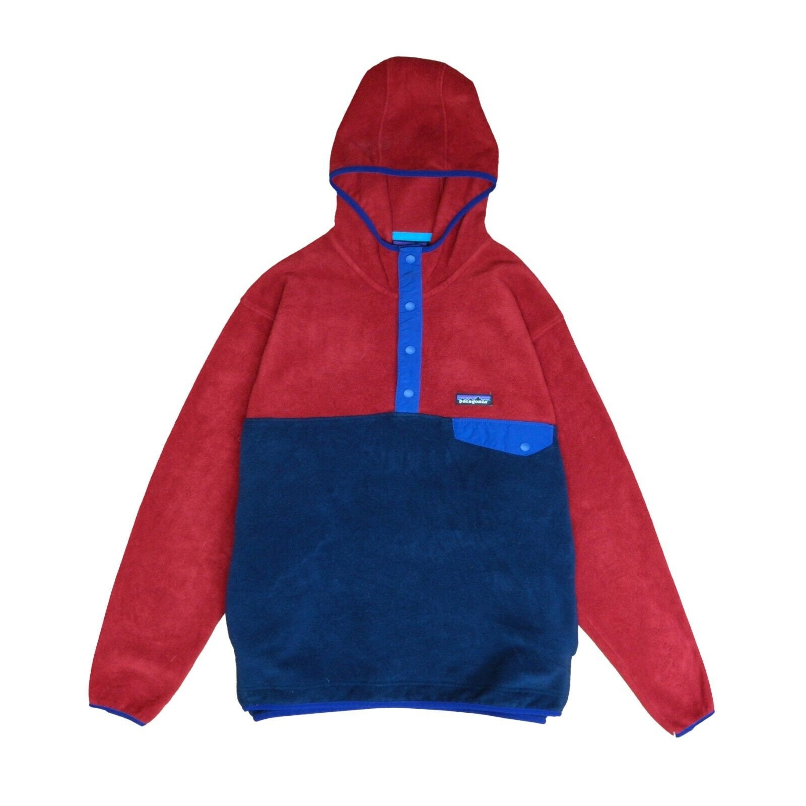 Patagonia Synchilla Snap-t Fleece Jacket Size Large Red - Etsy