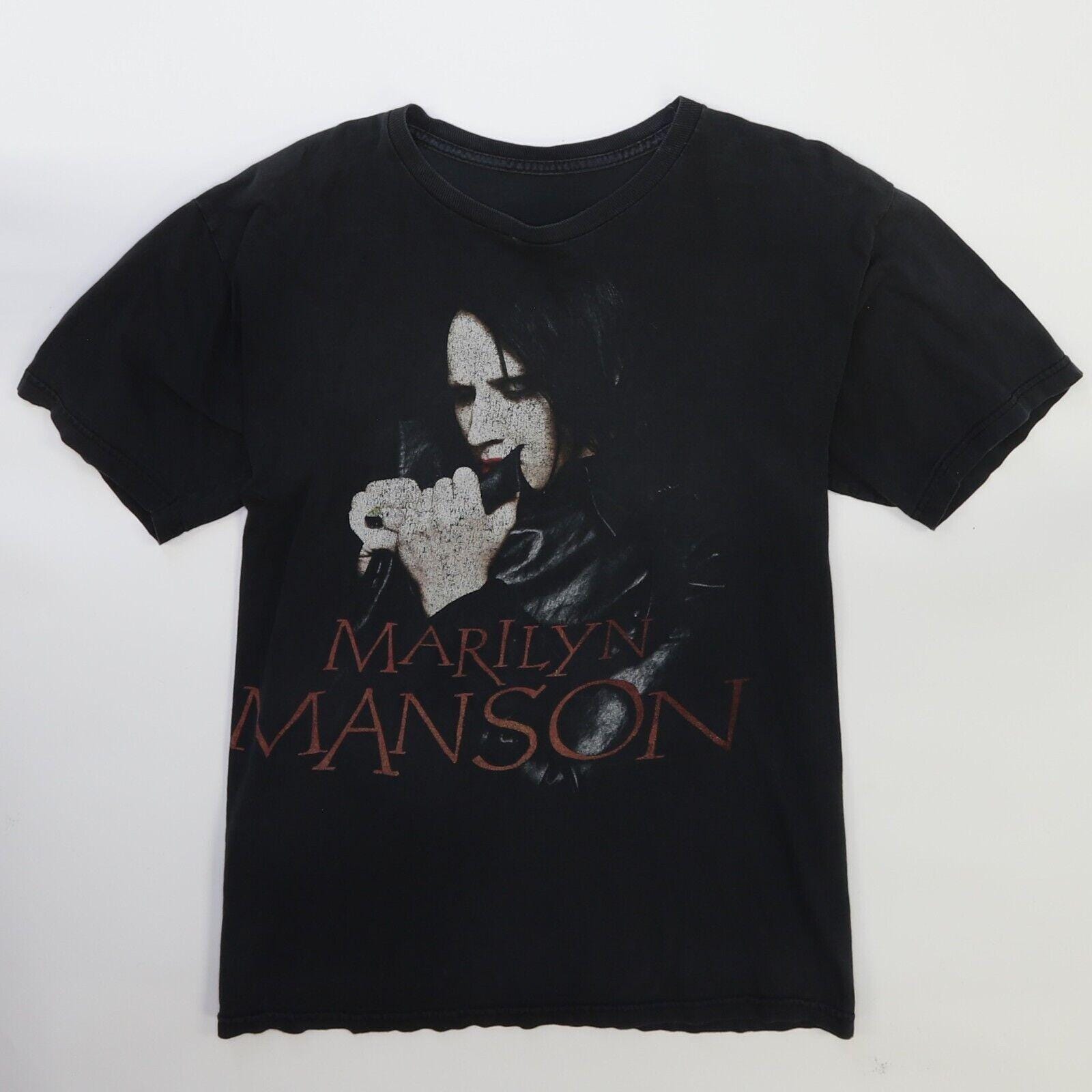Marilyn Manson T-shirt Size Medium Music Band Tee 2008 - Etsy