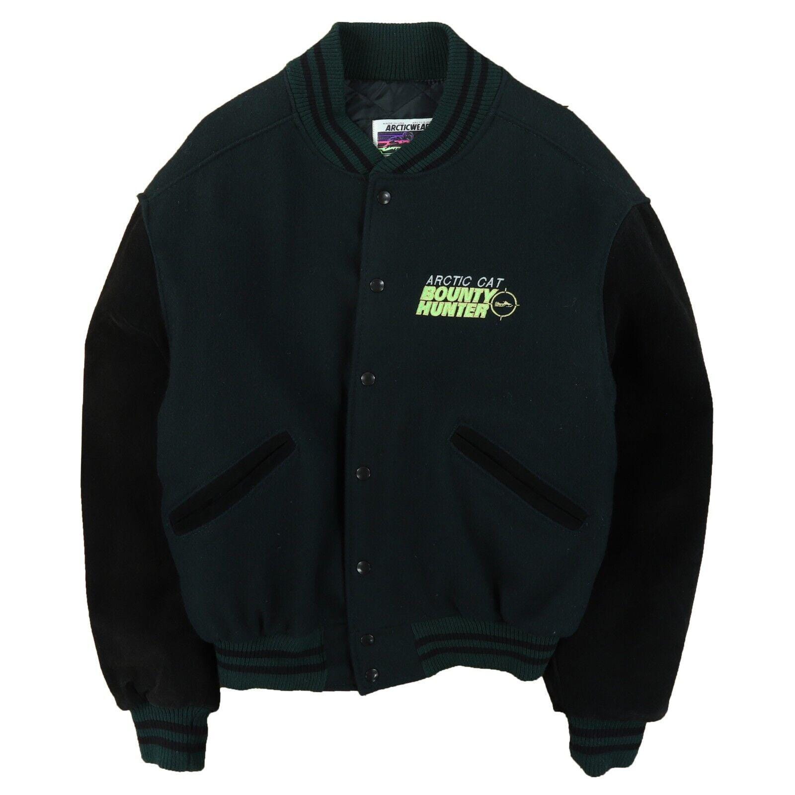 BOUNTY HUNTER レザージャケット BOUNTYHUNTER Leather Varsity Jacket