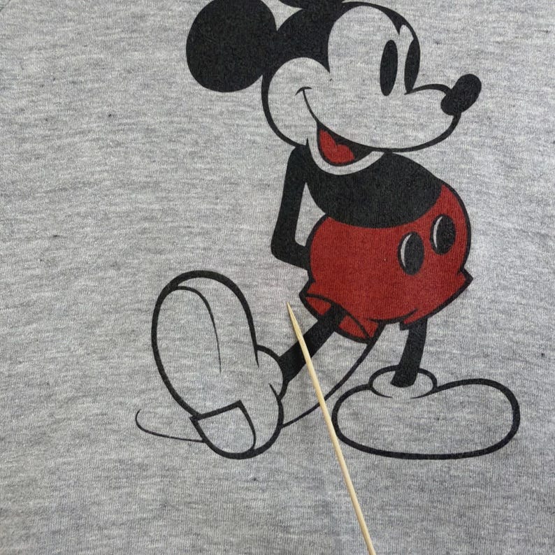Vintage Mickey Mouse Disney Crewneck Sweatshirt Size Large 80s 90s image 4