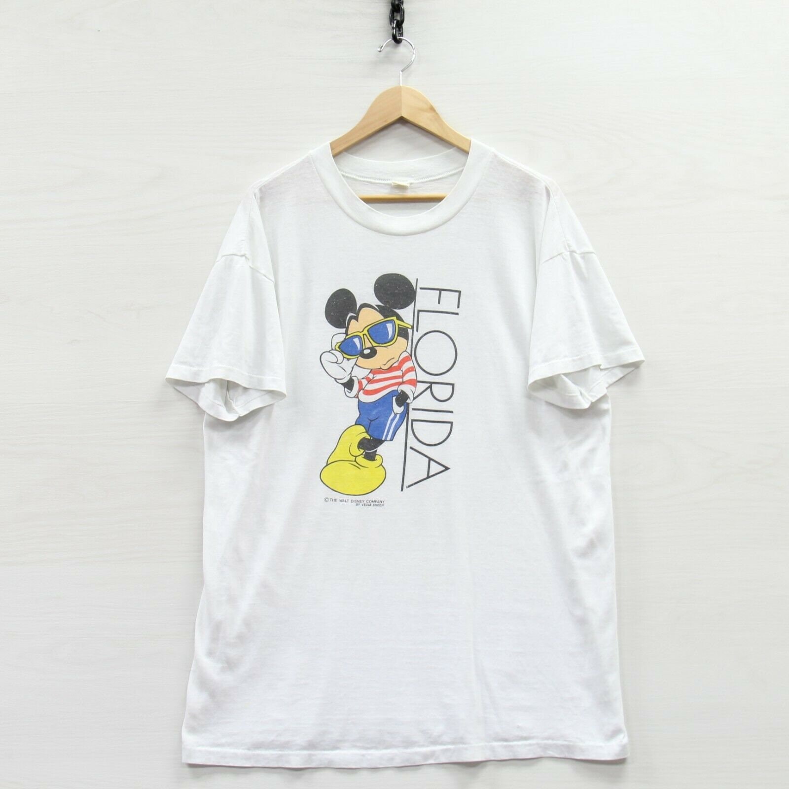 Vintage Mickey Mouse Florida Velva 