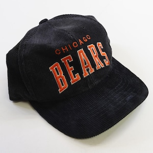 Vintage Chicago Bears Corduroy Starter Snapback Hat Cap NFL