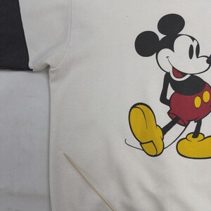 Vintage Mickey Mouse Disney Crewneck Sweatshirt Size Large 80s 90s image 7