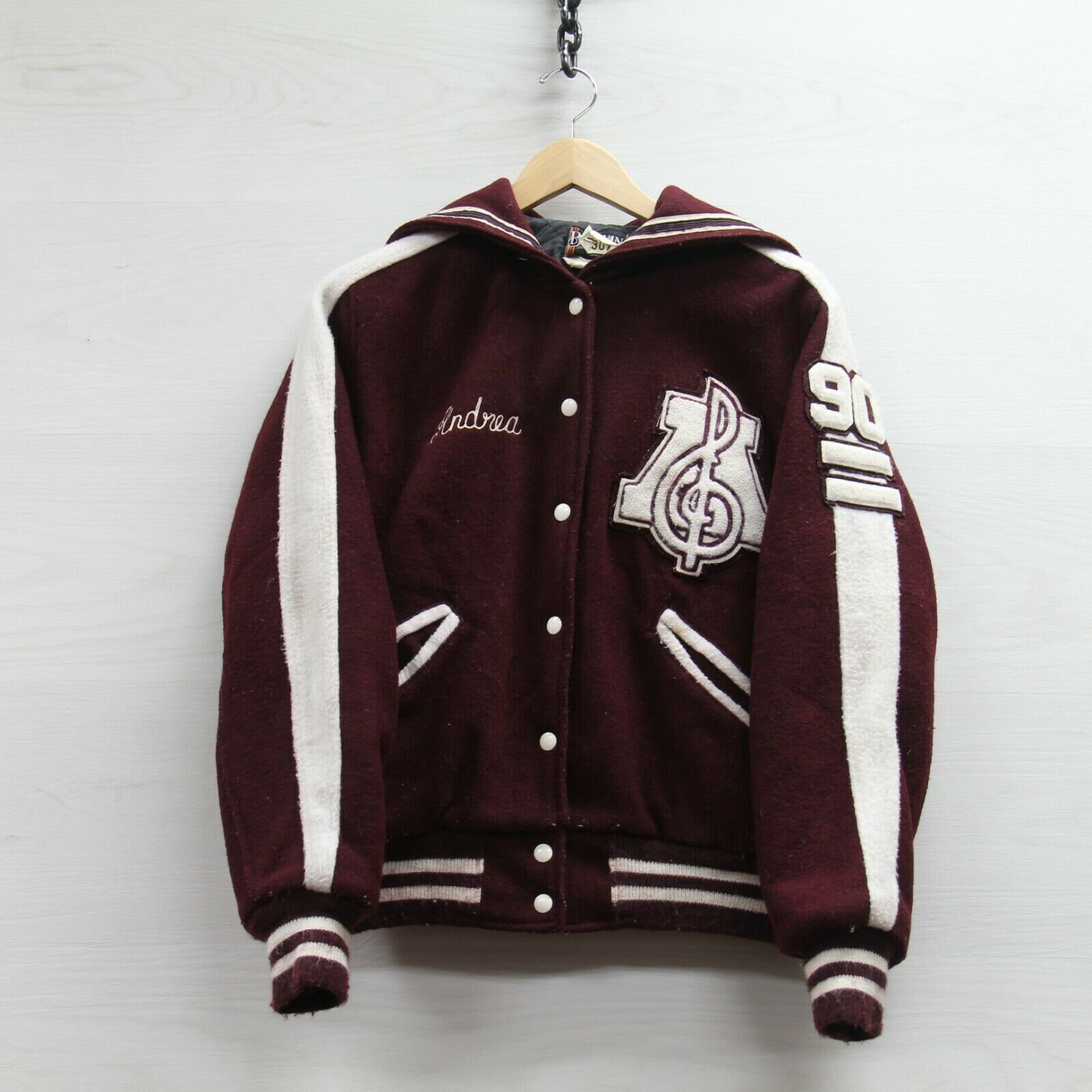 Vintage Anoka High School Band Butwin Wool Varsity Bomber Vintage Anoka High School Band Butwin Wool Varsity Bomber