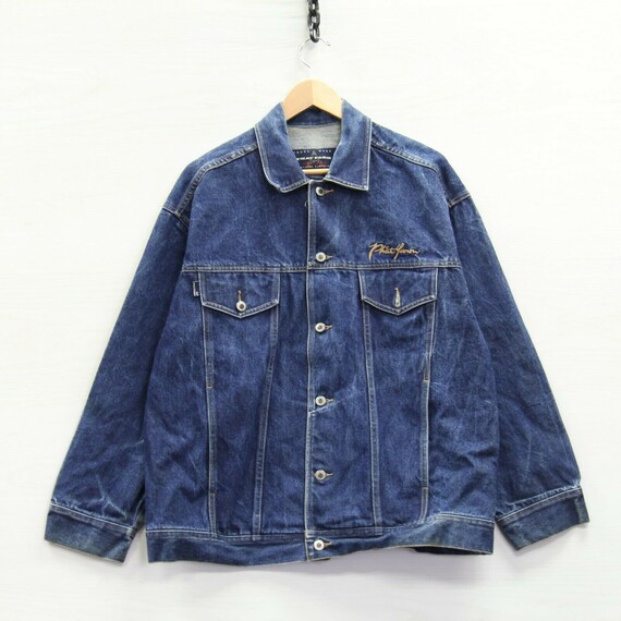 Vintage Phat Farm Denim Jean Jacket 