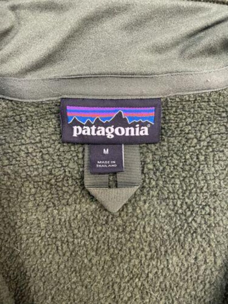 Patagonia Better Sweater Fleece Jacket Womens Size Medium Green Etsy