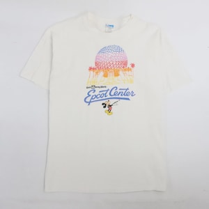 Vintage Walt Disney World Epcot Center T-Shirt Size XL 90s image 1