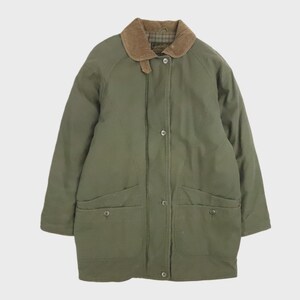 Vintage Eddie Bauer Barn Coat Chore Work Jacket Size Medium Green Insulated