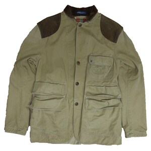 Vintage Polo Ralph Lauren Hunting Field Chore Jacket Size 40R Beige Etsy UK