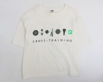 Vintage Nike Cross Training Just Do It T-Shirt Size Small