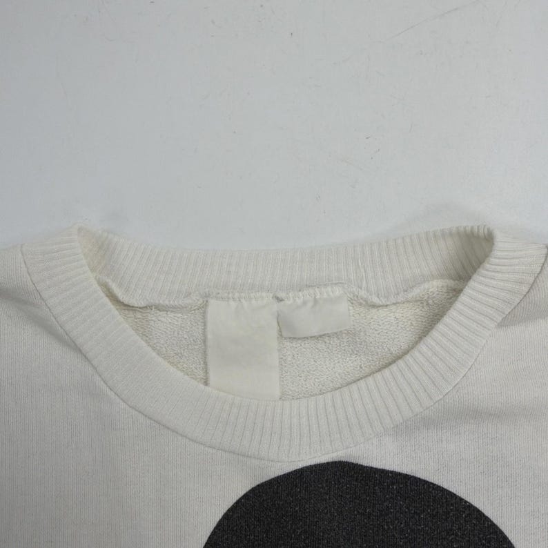 Vintage Mickey Mouse Disney Sweatshirt Size Large Double Sided 90s image 3