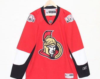 Ottawa Senators - White - Blank - Adult Men's Used Size 50 Reebok