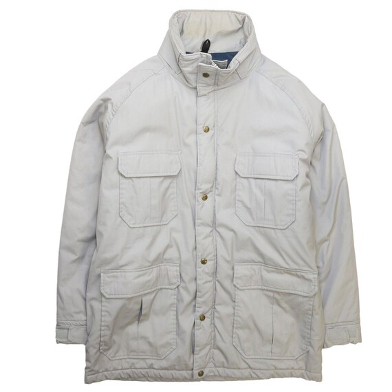 Vintage Woolrich Field Chore Coat Jacket Size Large Gray Etsy Ireland