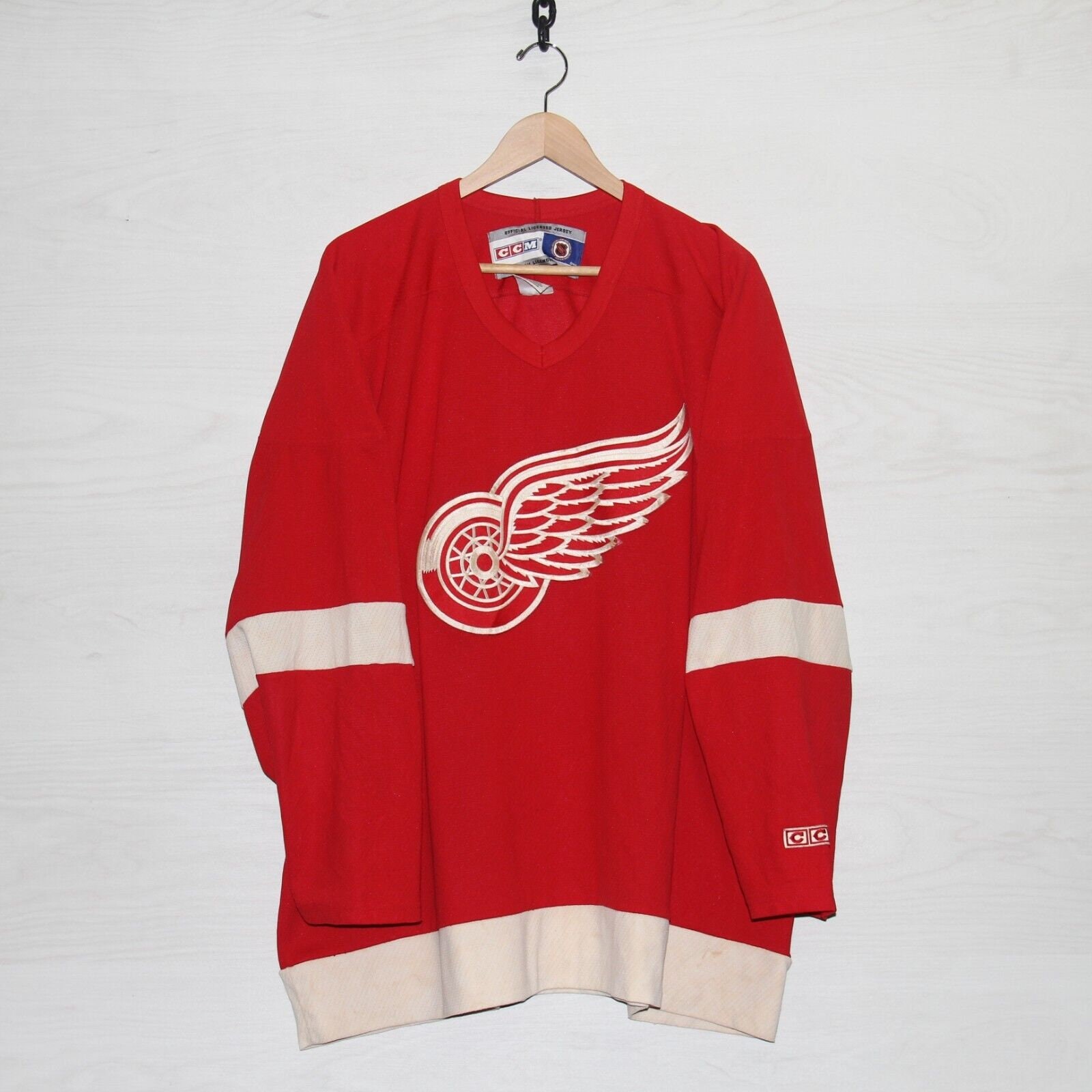 CCM Detroit Red Wings Pullover Hoody - Adult