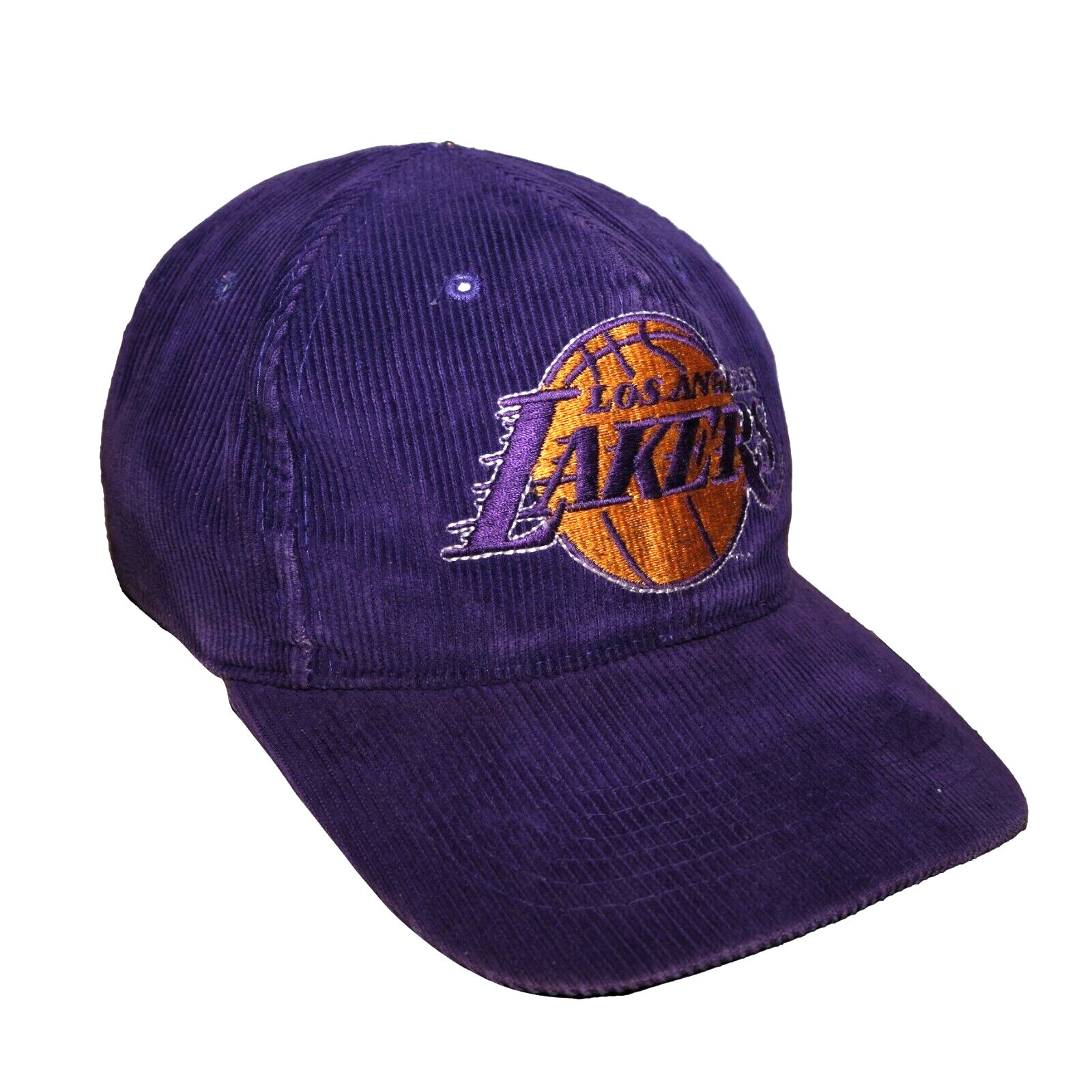 Mitchell & Ness SUEDE DAD STRAPBACK LAKERS Purple - PURPLE