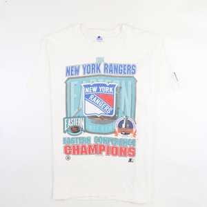 Vintage New York Rangers Eastern Conference Champions T-Shirt Medium 1994 NHL