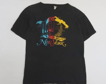 Vintage New York T-Shirt Size XL 80s 90s