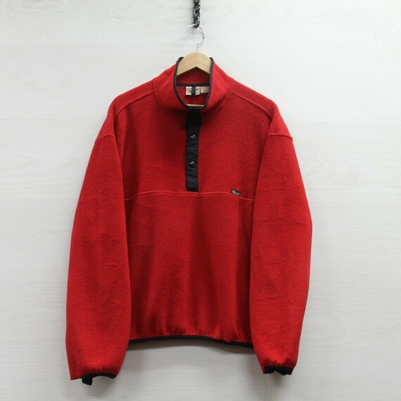 Vintage Woolrich Snap Pullover Fleece 