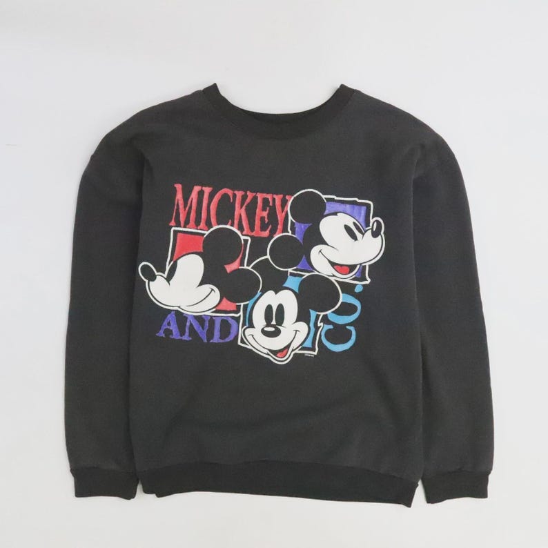 Vintage Mickey Mouse Disney Crewneck Sweatshirt Size Medium image 1