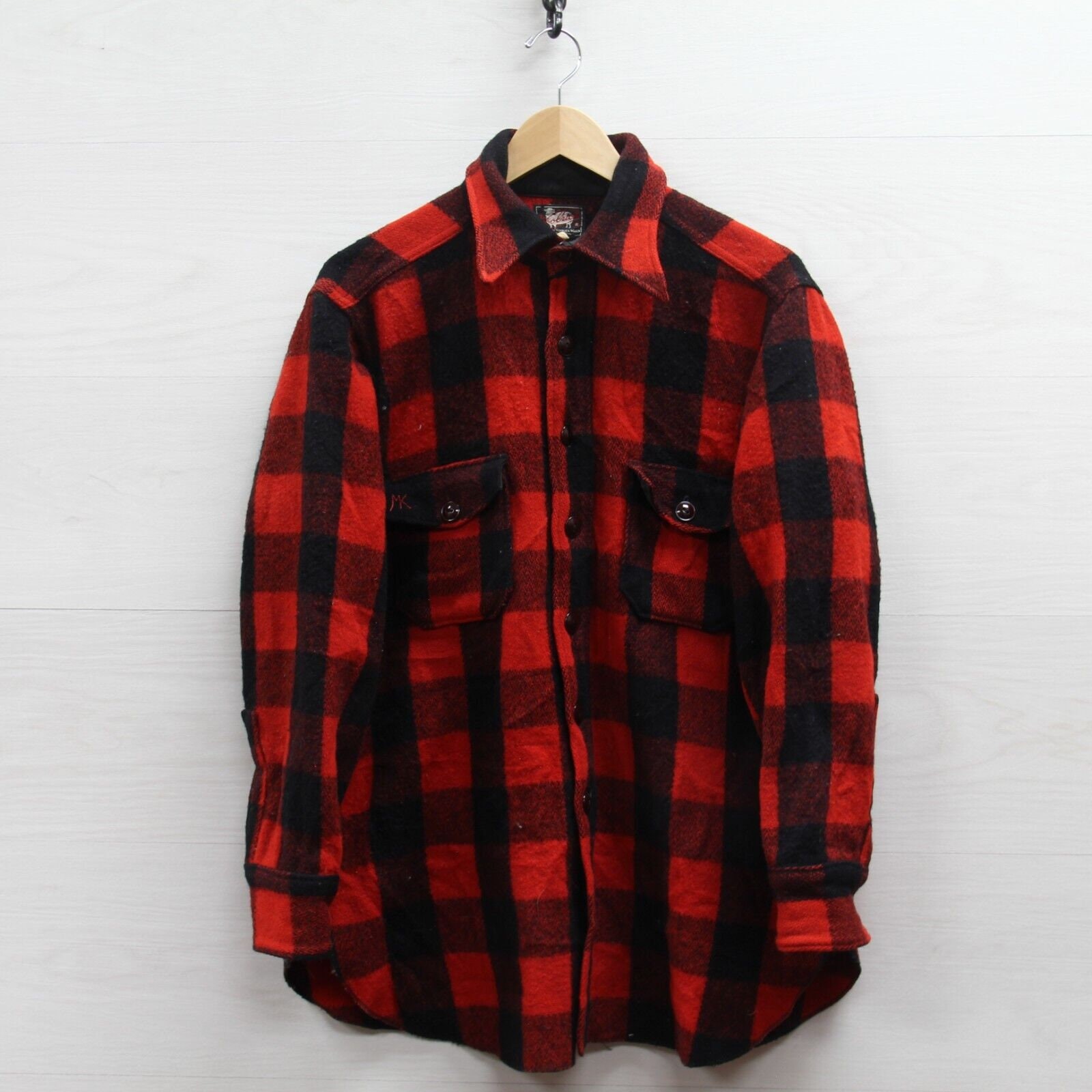 1950s Woolrich Shirt - Etsy