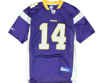 Vintage Minnesota Vikings Brad Johnson Reebok Football Jersey Size XL NFL