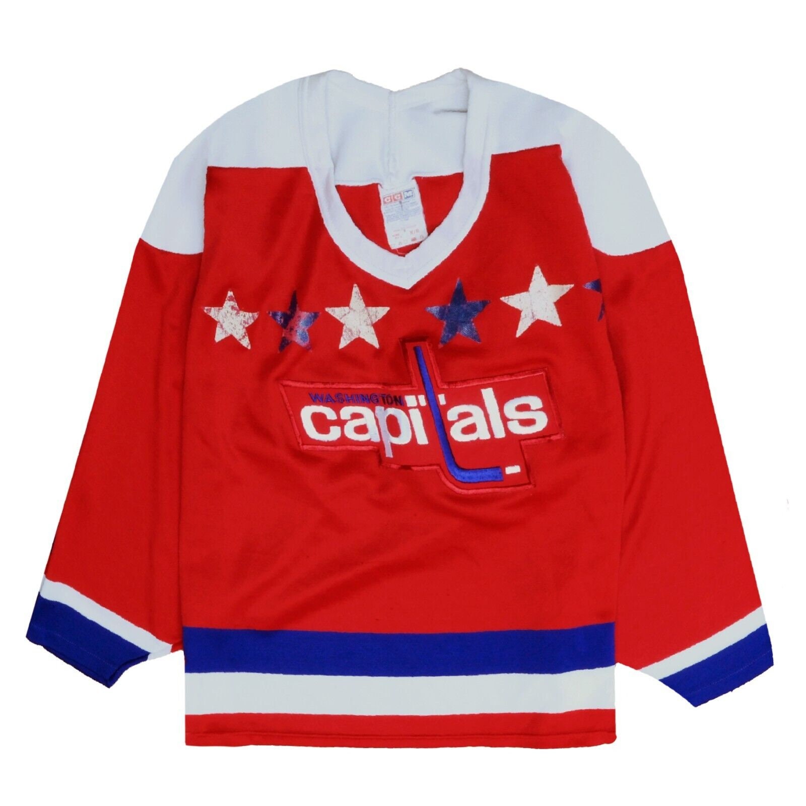Vintage Washington Capitals Hockey Jersey 