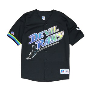 Vintage Tampa Bay Devil Rays Russell Athletic Jersey Size 