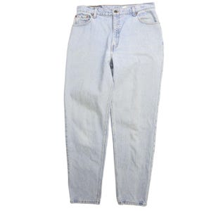 Vintage Levi&#39;s 550 Denim Jeans Pants Womens Size 14 Blue Light Wash