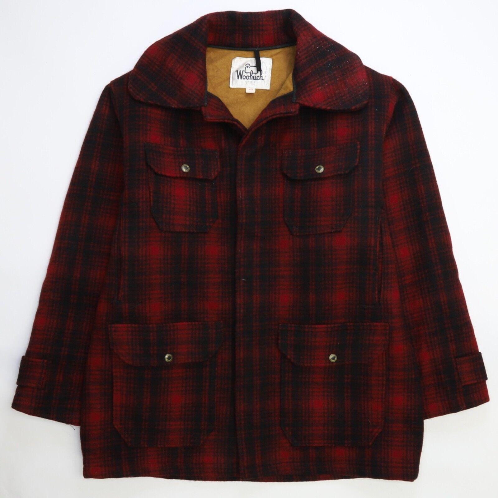 ジャケット・アウター CARSS MACKINAW 50s Vintage Coat TEDS 1930S - CARSS MACKINAW BUFFALO PLAID WOOL COAT – Exile Vintage