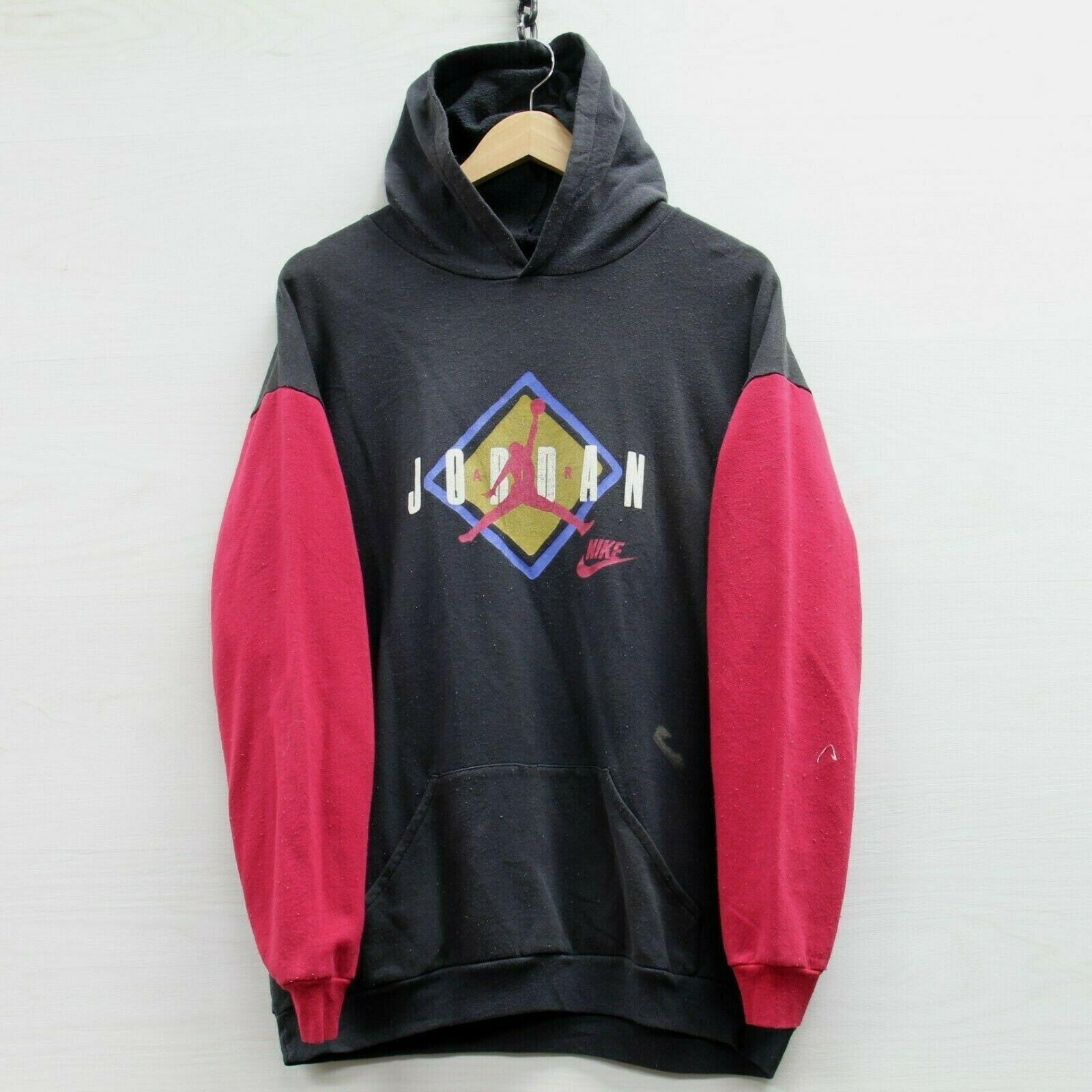 Vintage Nike Air Jordan Sweatshirt Hoodie Youth Size XL 18 80s
