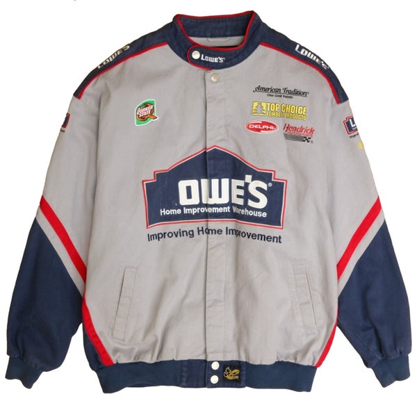 Lowes Jimmie Johnson Chase Racing Jacket Size XL NASCAR