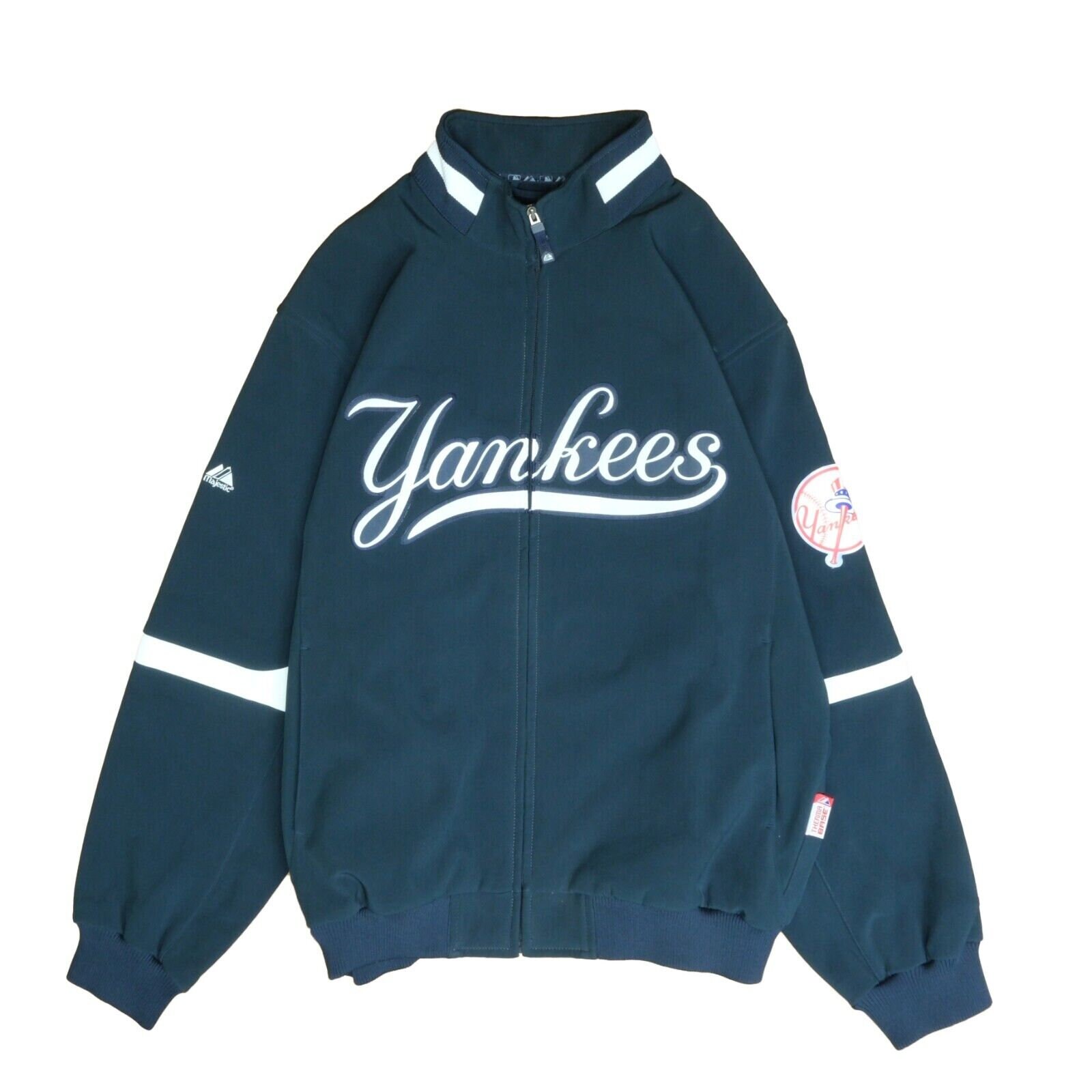 Medium - Authentic Majestic NY New York Yankees Jacket, Men's