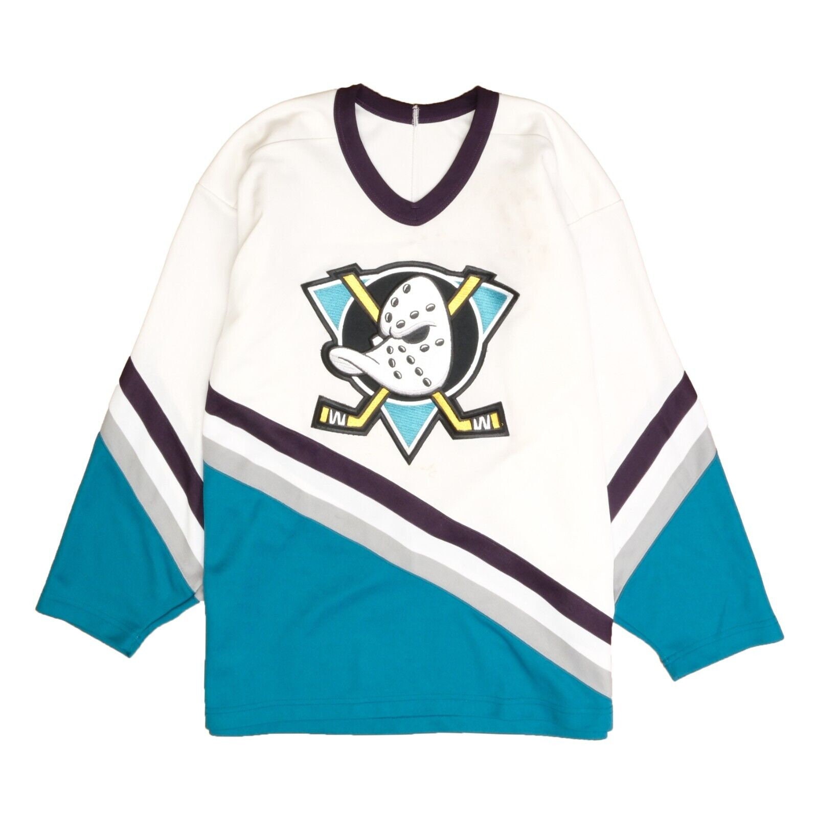 retro-city-threads The Mighty Ducks Goldberg Jersey - Custom Mighty Ducks Jersey (Black) Adult XL